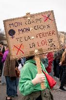 International Women's Day In Bordeaux, Saturday, March 8, 2025.