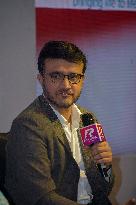 Sourav Ganguly In Kolkata.