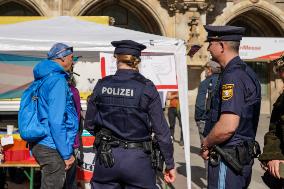 Police Presence At The International Women's Day 2025 In Munich