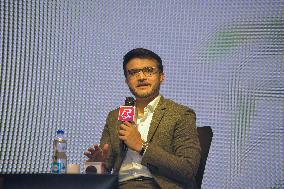 Sourav Ganguly In Kolkata.