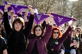 Internationa Women's Day Demonstration in Berlin