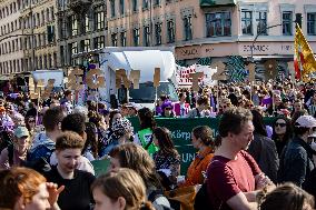 Internationa Women's Day Demonstration in Berlin