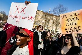 Internationa Women's Day Demonstration in Berlin