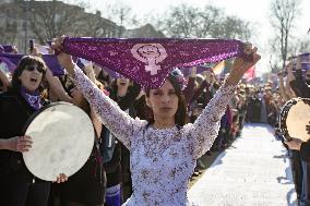 Internationa Women's Day Demonstration in Berlin