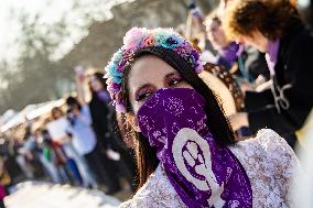 Internationa Women's Day Demonstration in Berlin