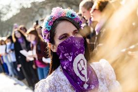 Internationa Women's Day Demonstration in Berlin