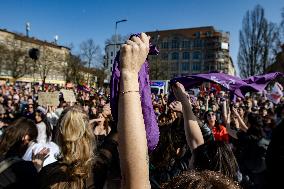 Internationa Women's Day Demonstration in Berlin
