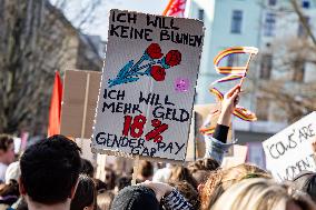 Internationa Women's Day Demonstration in Berlin