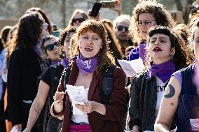 Internationa Women's Day Demonstration in Berlin