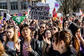 Internationa Women's Day Demonstration in Berlin