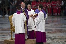 Cardinal Pietro Parolin Celebrates Mass Fot Pro Life Association - Vatican City