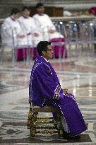 Cardinal Pietro Parolin Celebrates Mass Fot Pro Life Association - Vatican City