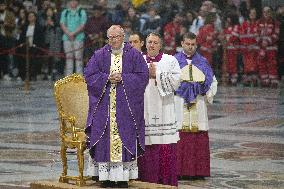 Cardinal Pietro Parolin Celebrates Mass Fot Pro Life Association - Vatican City