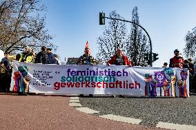 Internationa Women's Day Demonstration in Berlin
