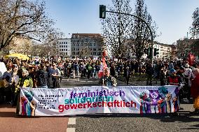 Internationa Women's Day Demonstration in Berlin