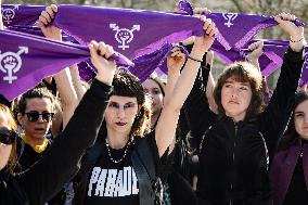 Internationa Women's Day Demonstration in Berlin