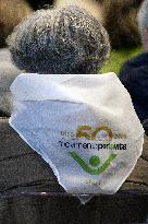 Cardinal Pietro Parolin Celebrates Mass Fot Pro Life Association - Vatican City