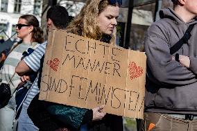 Internationa Women's Day Demonstration in Berlin