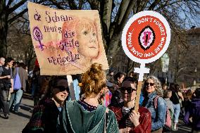 Internationa Women's Day Demonstration in Berlin