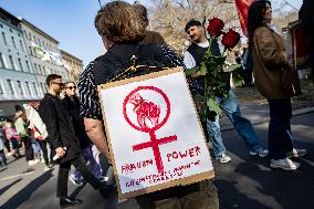 Internationa Women's Day Demonstration in Berlin