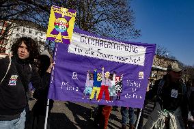 Internationa Women's Day Demonstration in Berlin