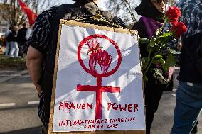 Internationa Women's Day Demonstration in Berlin