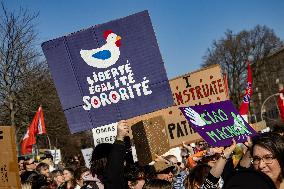 Internationa Women's Day Demonstration in Berlin