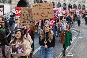 Million Women Rise March In London