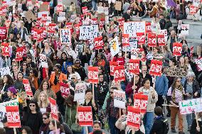 Million Women Rise March In London