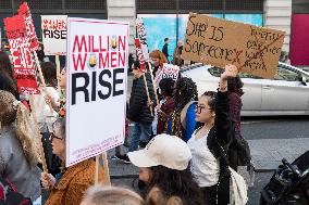 Million Women Rise March In London