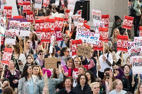 Million Women Rise March In London