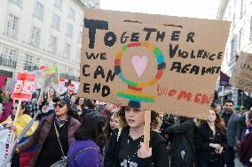 Million Women Rise March In London