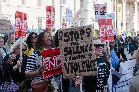 Million Women Rise March In London