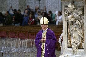 Cardinal Pietro Parolin Celebrates Mass Fot Pro Life Association - Vatican City