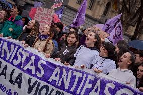 International Women's Day in Madrid