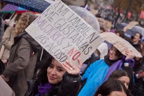 International Women's Day in Madrid