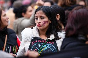 International Women's Day in Barcelona
