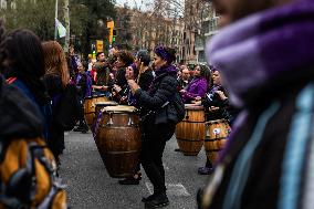 International Women's Day in Barcelona