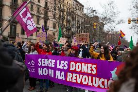 International Women's Day in Barcelona