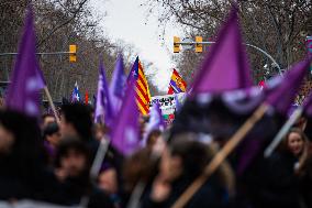 International Women's Day in Barcelona