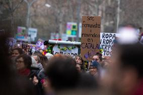 International Women's Day in Barcelona