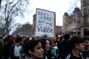 International Women's Day in Barcelona