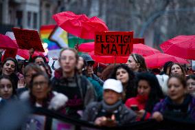 International Women's Day in Barcelona