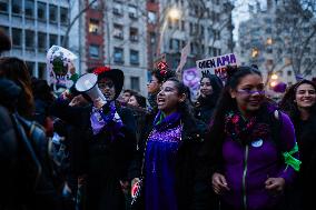 International Women's Day in Barcelona
