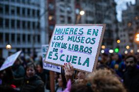 International Women's Day in Barcelona