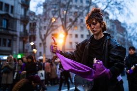 International Women's Day in Barcelona