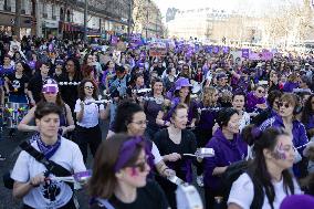 International Women Rights Day Demonstration - Paris