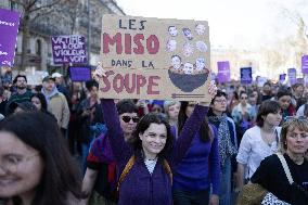 International Women Rights Day Demonstration - Paris