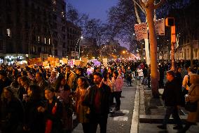 International Women's Day in Barcelona