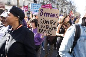 International Women Rights Day Demonstration - Paris